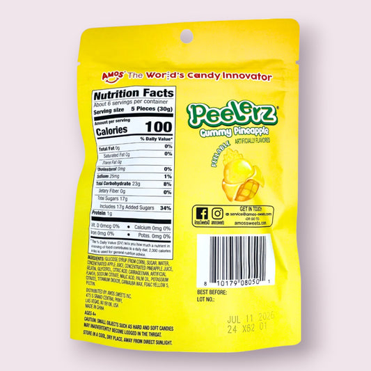 Peelerz Pineapple Candy Pixie Candy Shoppe