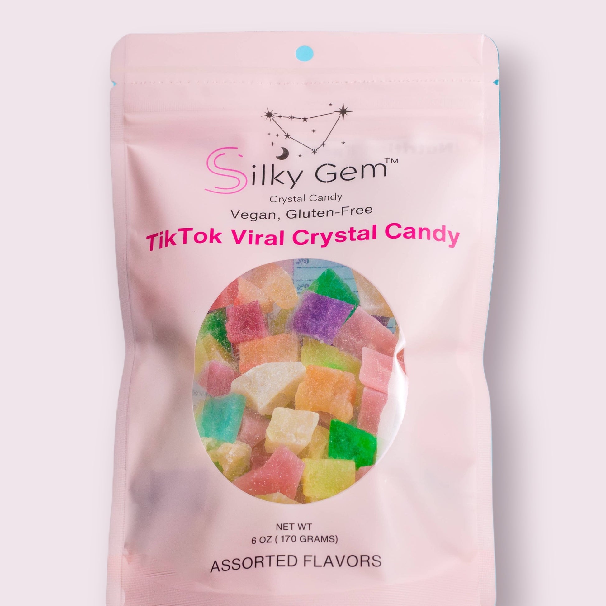 Silky Gem Crystal Candy Snack Bites 6oz Grandpa Joe's Candy Shop