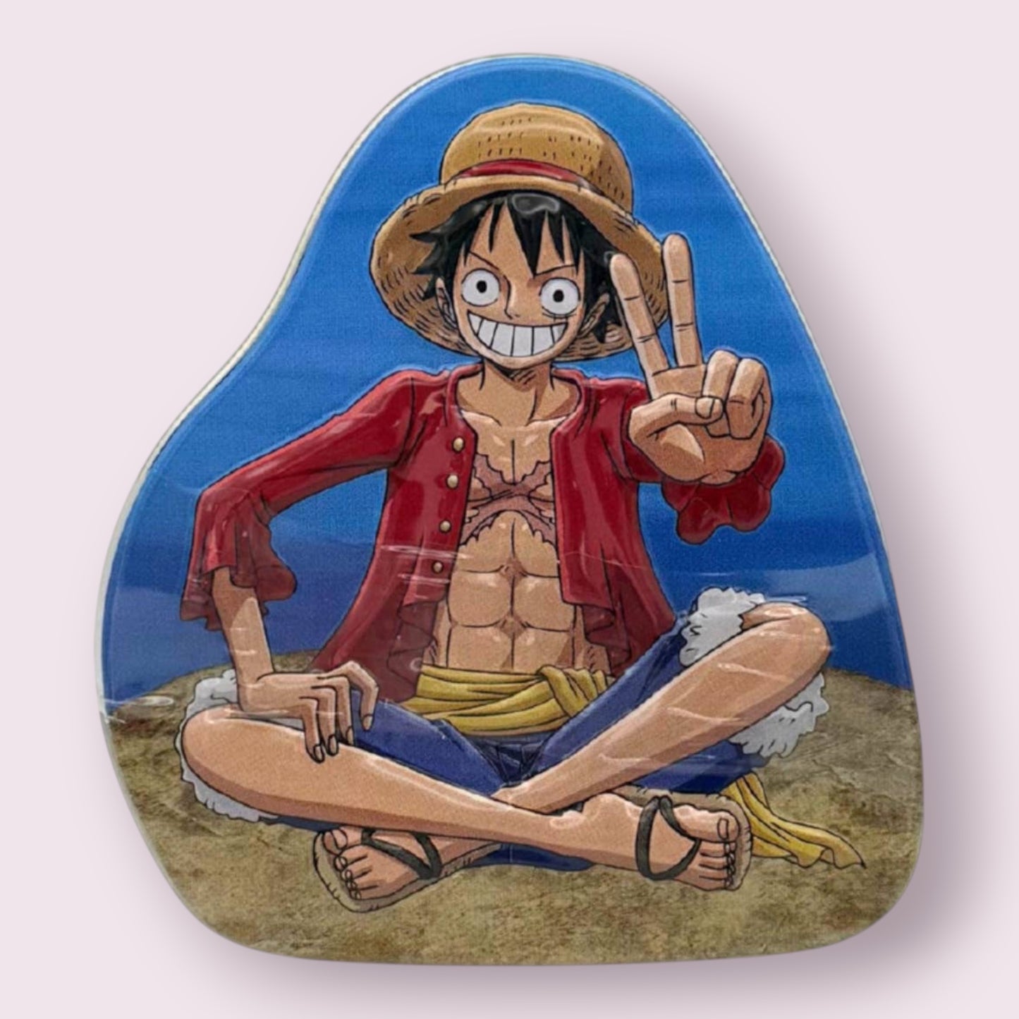 One Piece Straw Hat Sours Candy Tin 1.20oz, 12ct Display