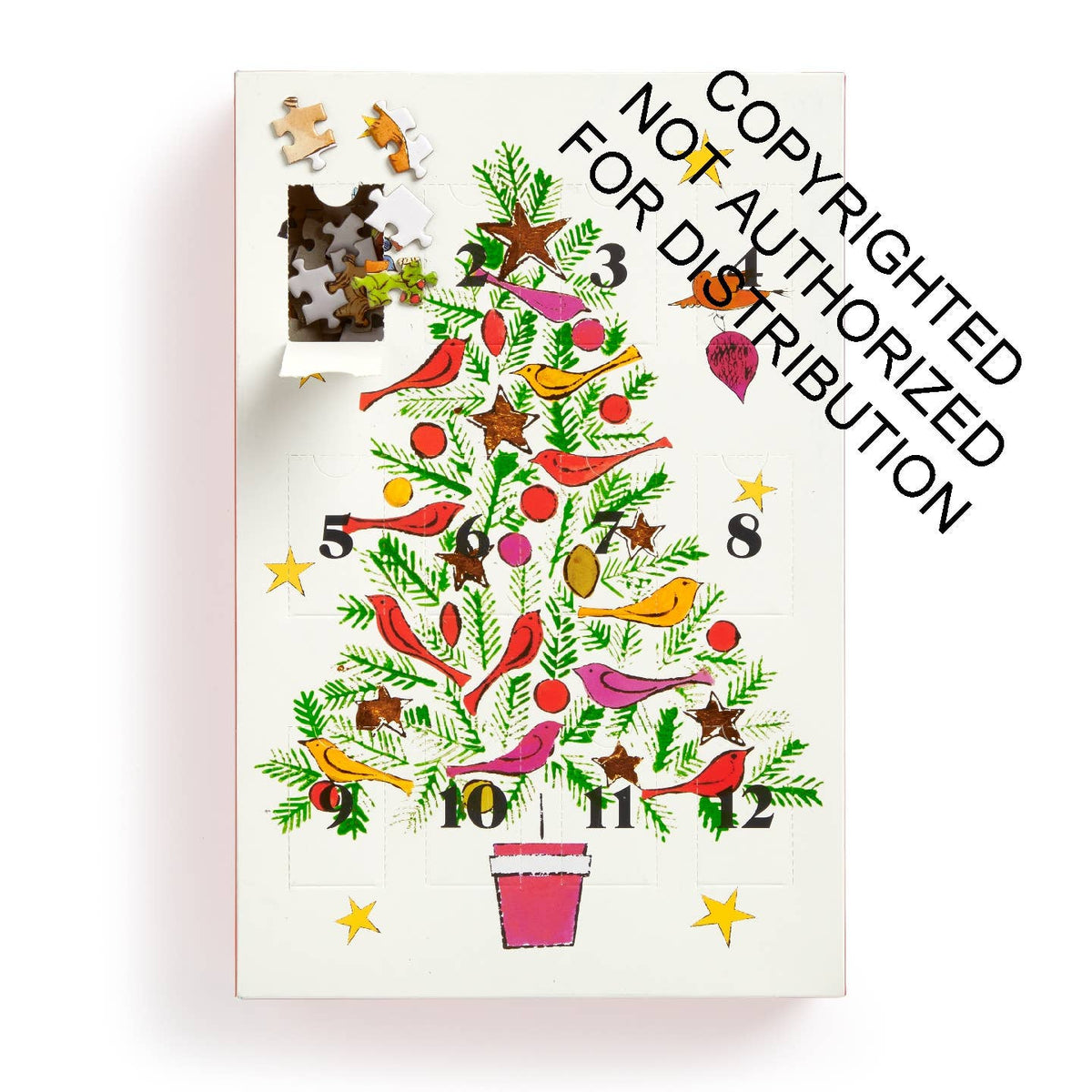 Andy Warhol 12 Days of Puzzles Christmas Countdown Raincoast Distribution Group