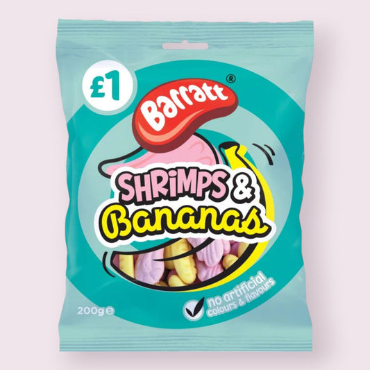 Barrat Shrimps & Bananas Bag  Pixie Candy Shoppe   