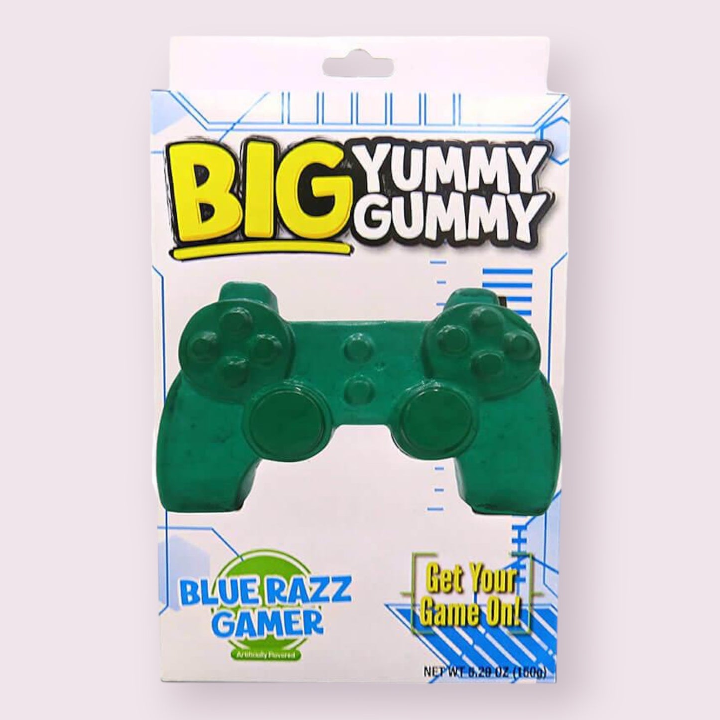 Big Yummy Gummy Blue Razz Gamer  Pixie Candy Shoppe   