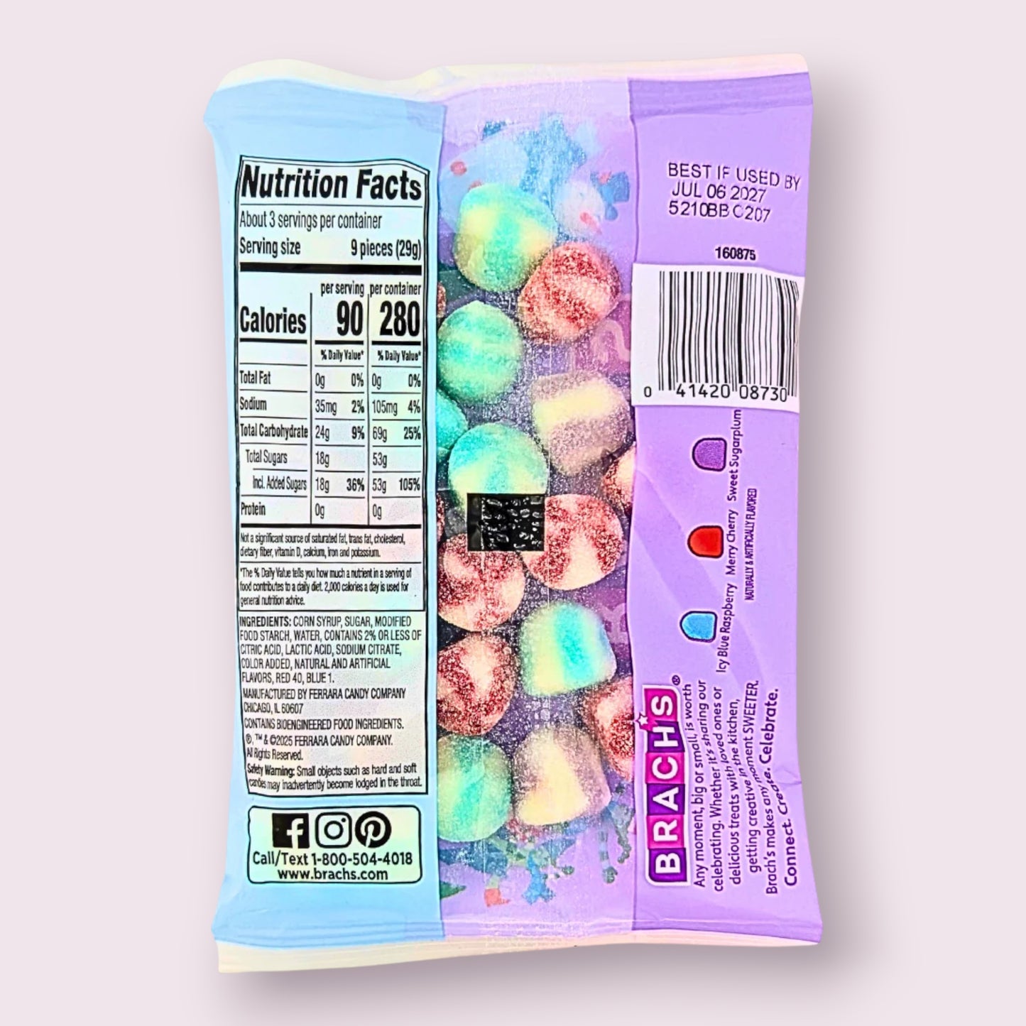 Brach’s Swirled Gum Drops Pixie Candy Shoppe