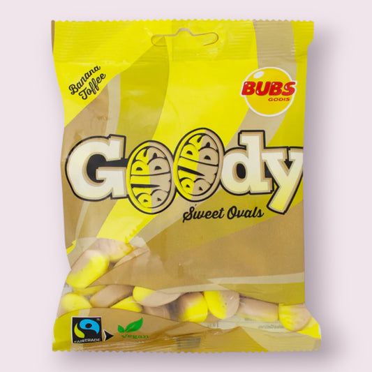 Bubs Goody Sweet Ovals Banana Toffee Pixie Candy Shoppe
