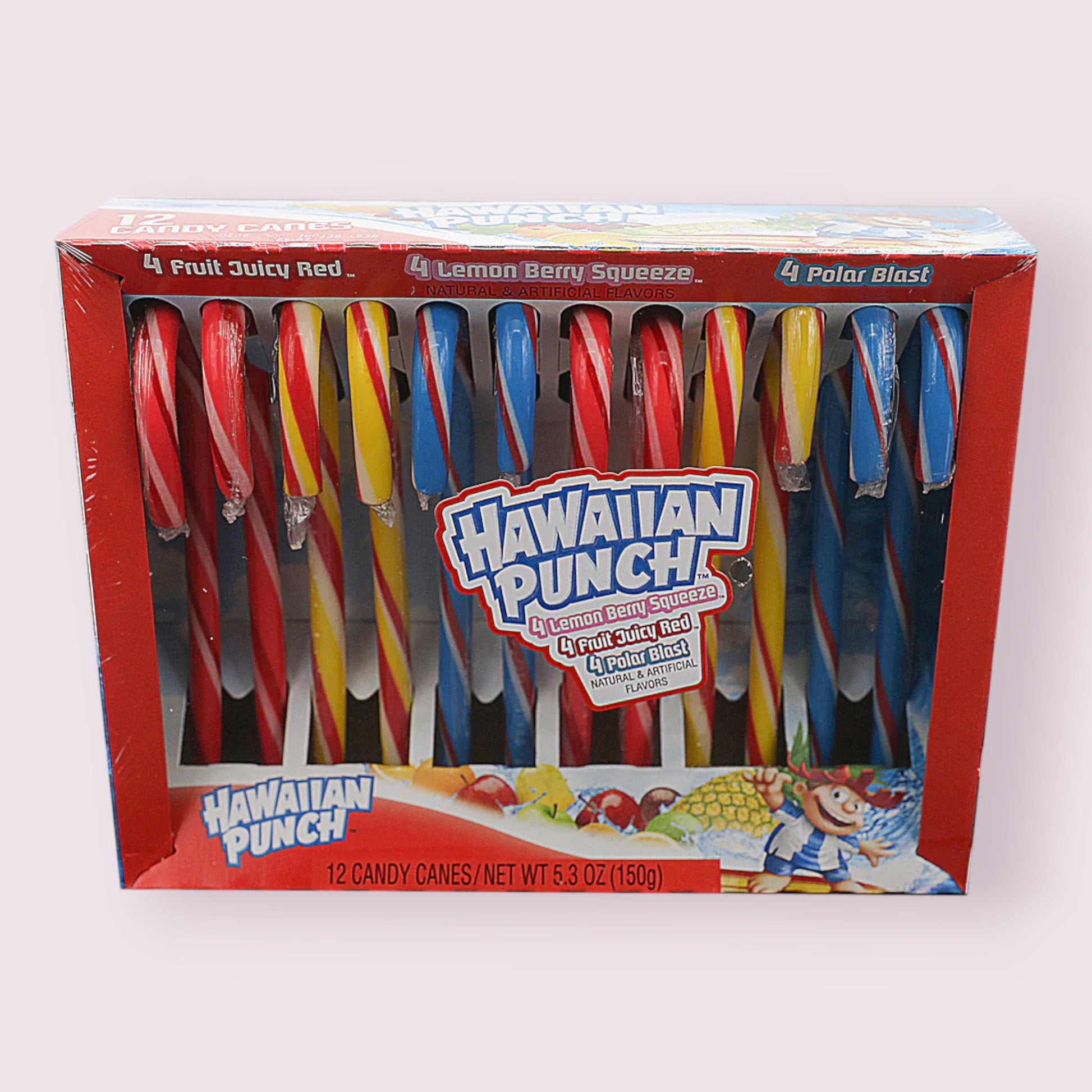 Hawaiian Punch Candy Canes Box  Pixie Candy Shoppe   