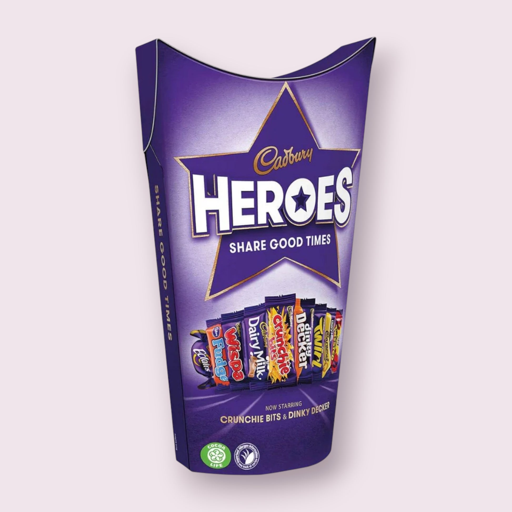 Cadbury Heroes Carton Pixie Candy Shoppe