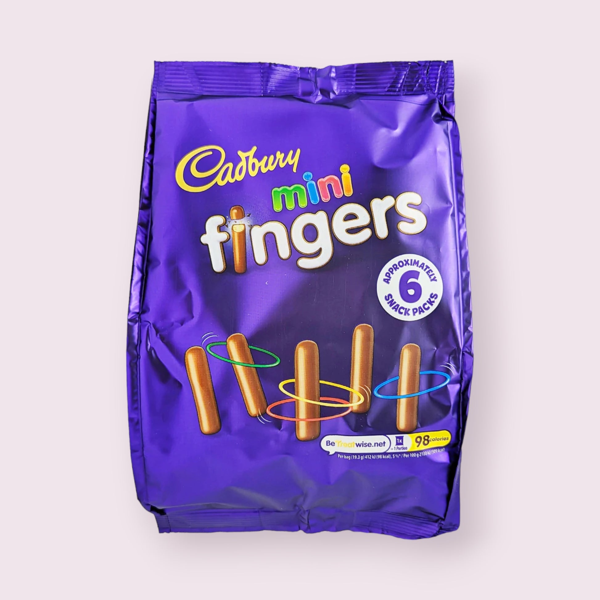 Cadbury Mini Fingers Bag  Pixie Candy Shoppe   