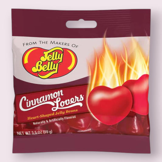 Jelly Belly Cinnamon Lovers Heart Shaped Jelly Beans 3.5oz I Got Your Candy