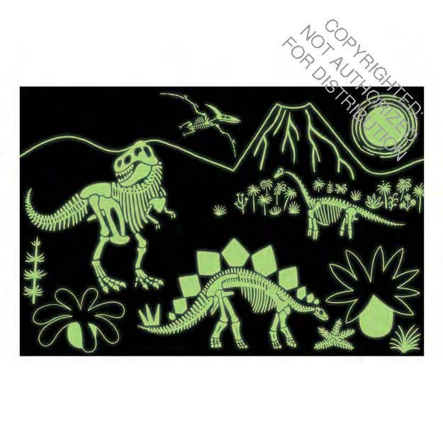 Dinosaurs Glow-in-the-Dark Puzzle Raincoast Distribution Group