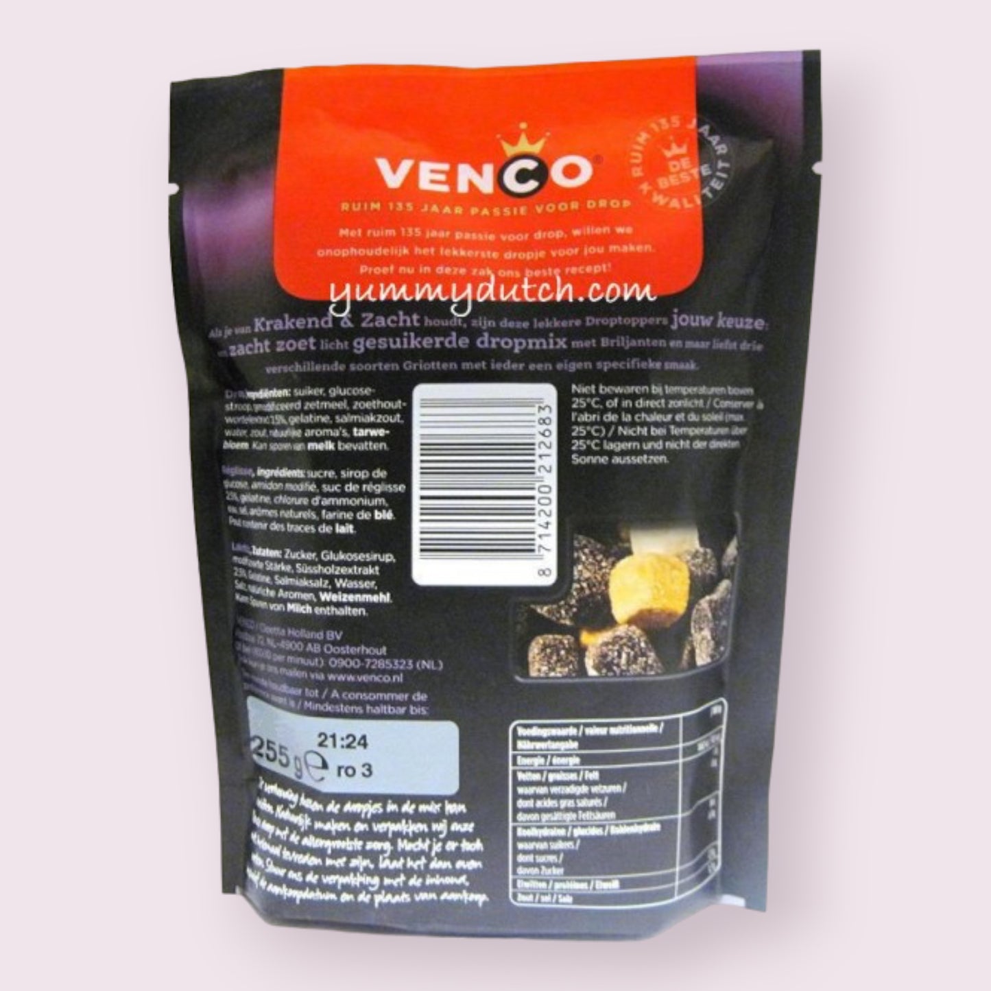 Venco Crunchy and Sweet Licorice Mix  Pixie Candy Shoppe   