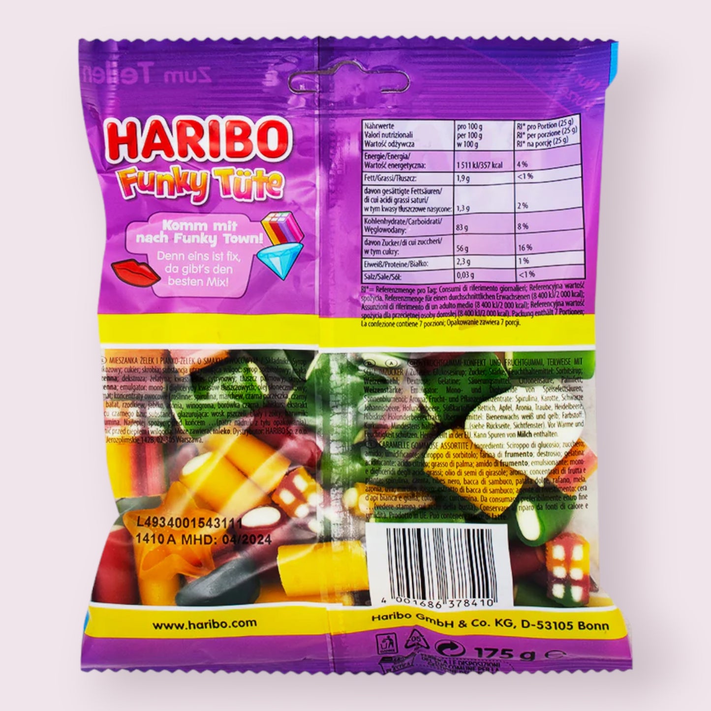 Haribo Funky Tute Bag  Pixie Candy Shoppe   