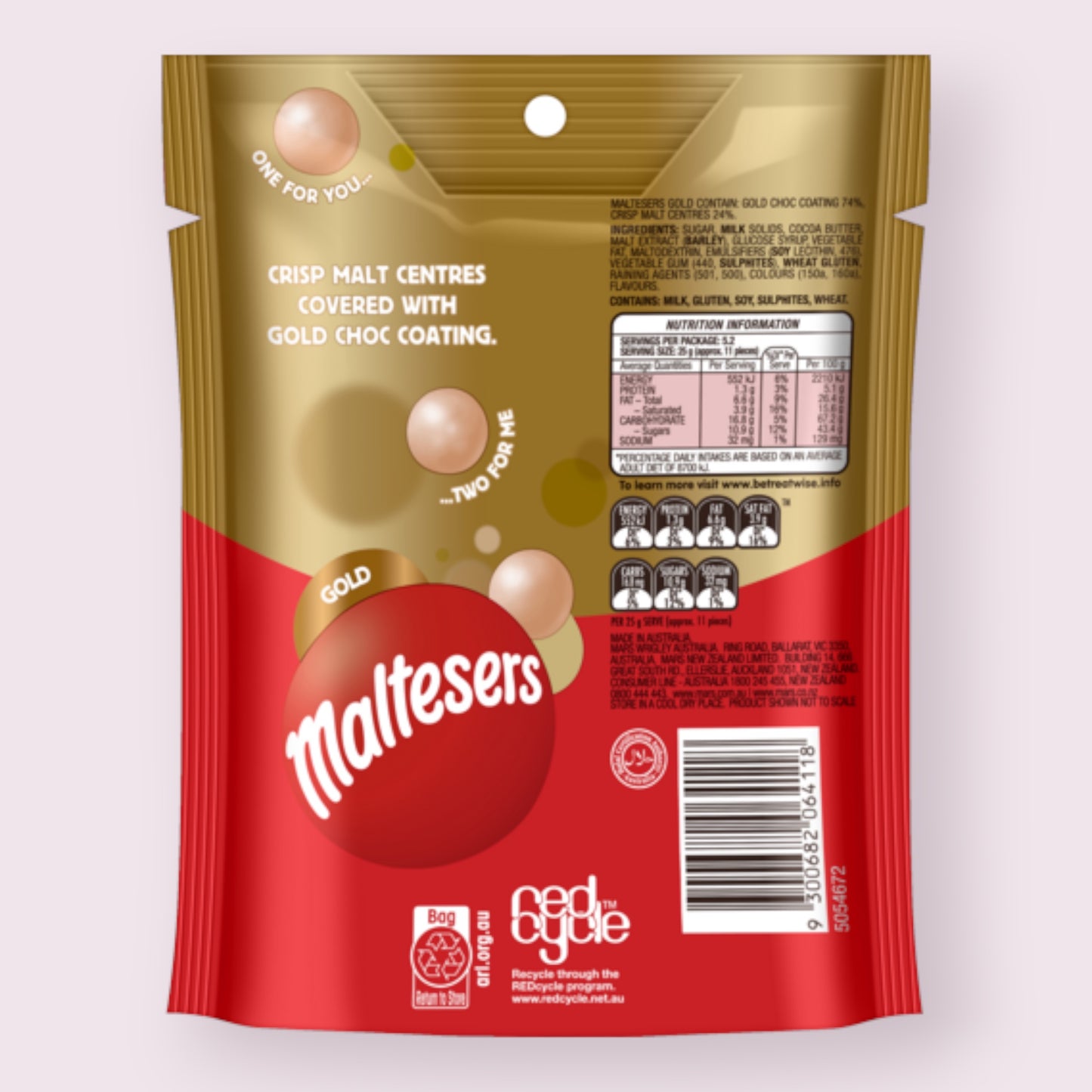 Maltesers Gold Australia Pixie Candy Shoppe