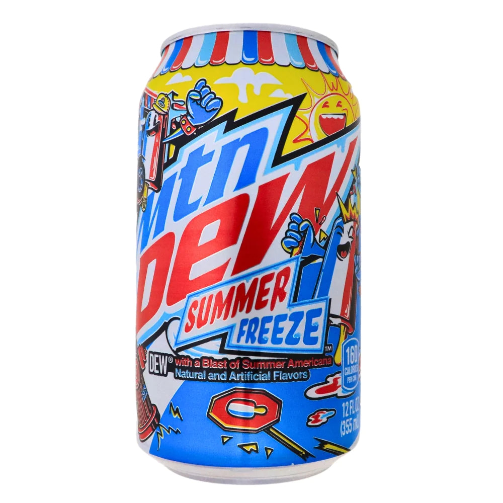 Mountain Dew Cans Pop Pixie Candy Shoppe Summer freeze  
