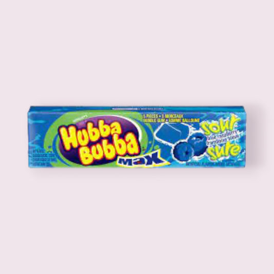 Hubba Bubba Sour Blue Raspberry Gum  Pixie Candy Shoppe   