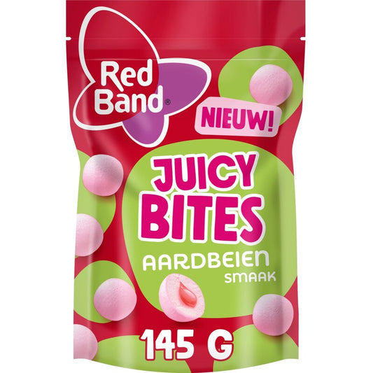 Red Band Strawberry Juicy Bites  Pixie Candy Shoppe   