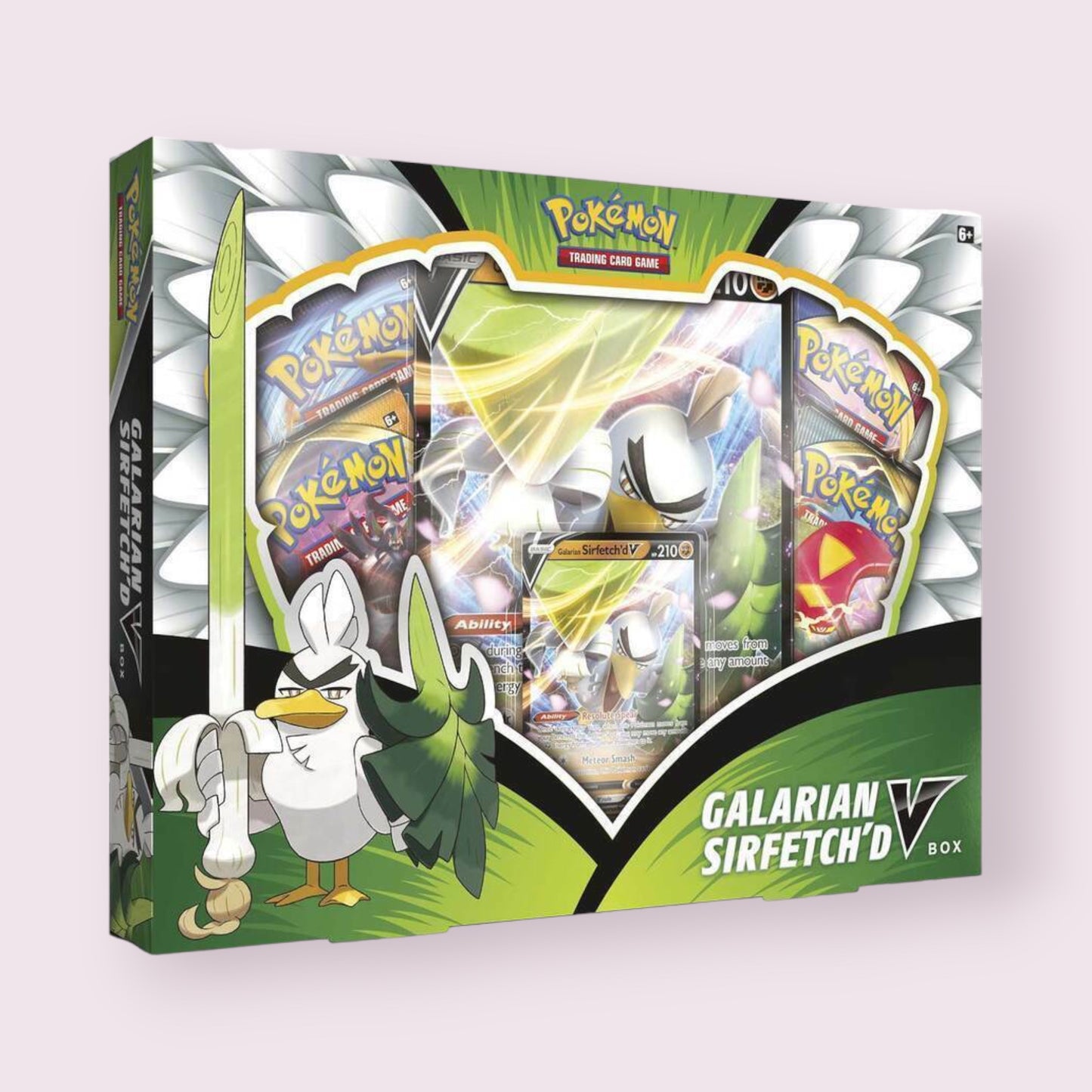 Pokémon Galarian Sirfetch’d Card Box  Pixie Candy Shoppe   