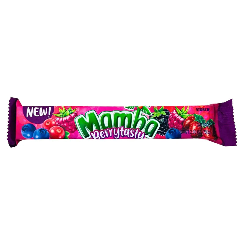 Mamba Chew Packs Essentials Pixie Candy Shoppe Berrytasty  