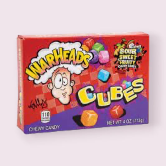 Warheads Cubes Theatre Box  Pixie Candy Shoppe   