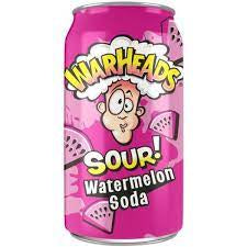 Warheads Soda Cans  Pixie Candy Shoppe Sour watermelon  