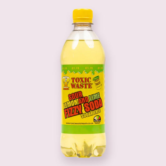 Toxic Waste Sour Lemon & Lime Soda  Pixie Candy Shoppe   