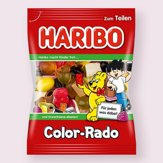 Haribo Color-Rado Bag British Pixie Candy Shoppe   