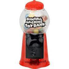 Mini Gumball Machine Toy Bank