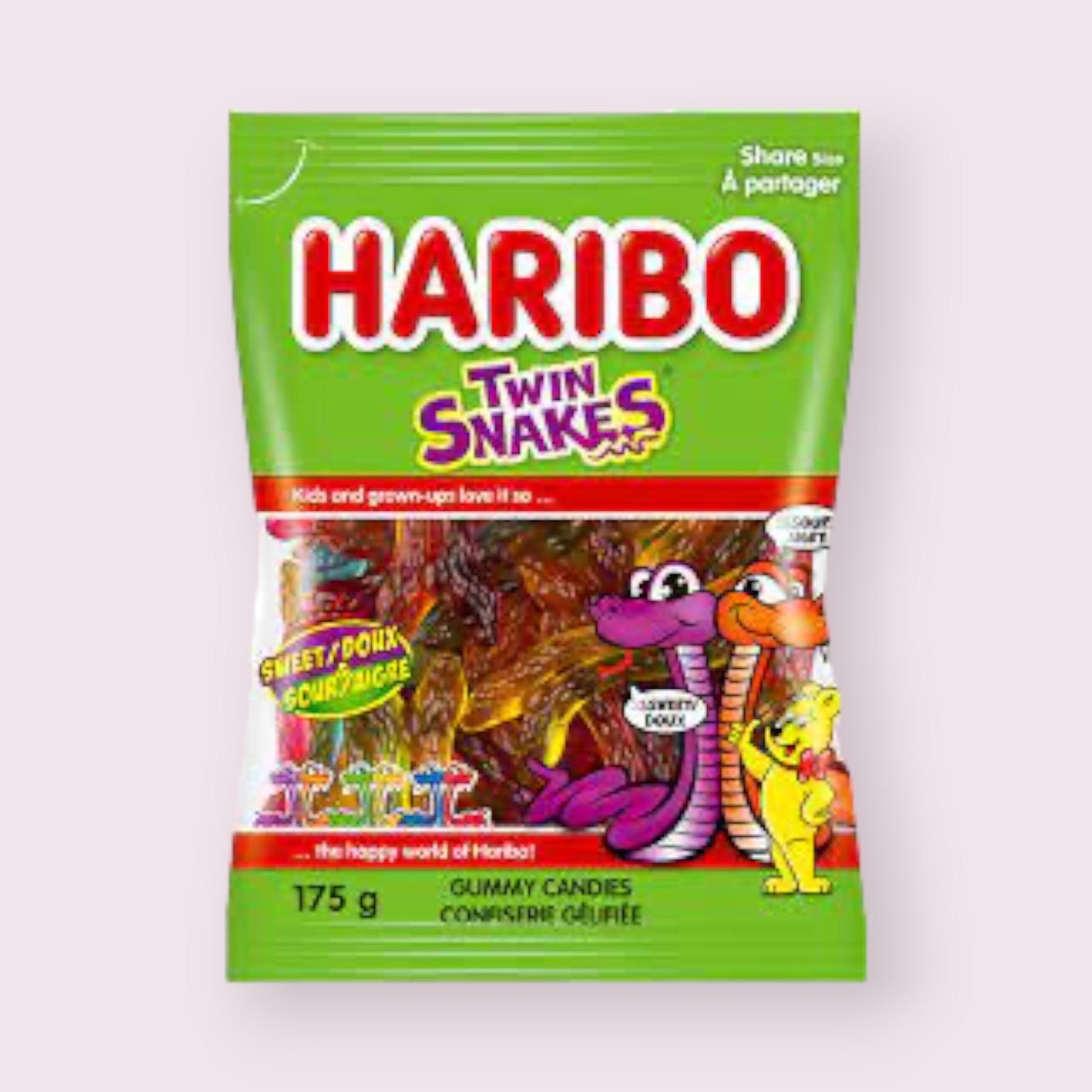 Haribo Twin Snakes Bag  Pixie Candy Shoppe   