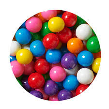 Tootsie Dubble Bubble Rainbow Gumballs Gummies Pixie Candy Shoppe large  