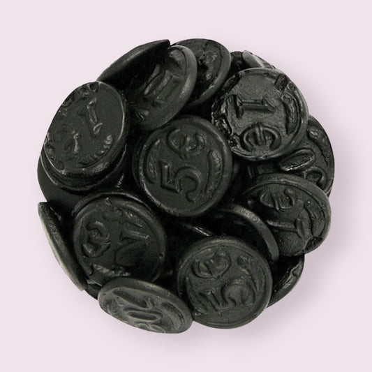Venco Licorice Coins  Pixie Candy Shoppe   