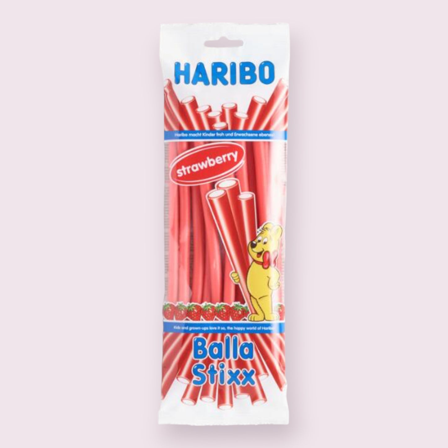 Haribo Balla Stix Strawberry  Pixie Candy Shoppe   