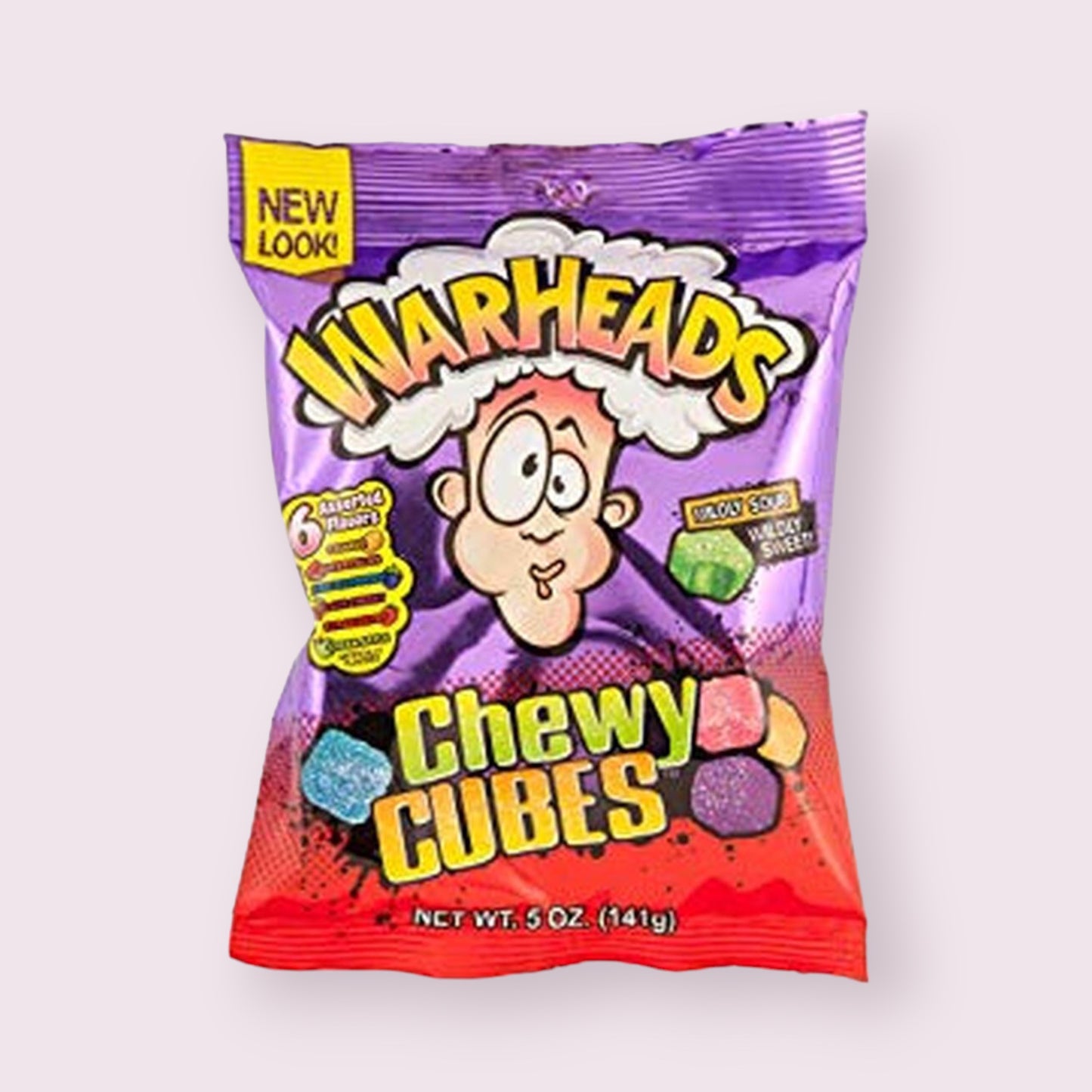 Warhead Chewy Cubes Bag Sours Pixie Candy Shoppe   