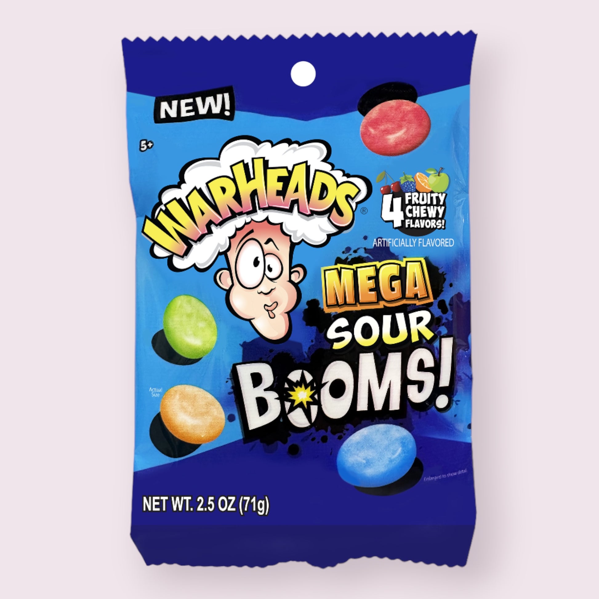 Warheads Mega Sours Booms!  Pixie Candy Shoppe   