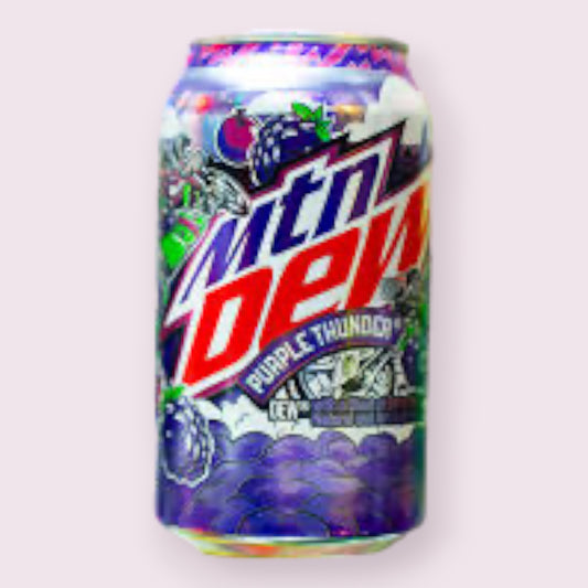 Mountain Dew Purple Thunder Can  Pixie Candy Shoppe   