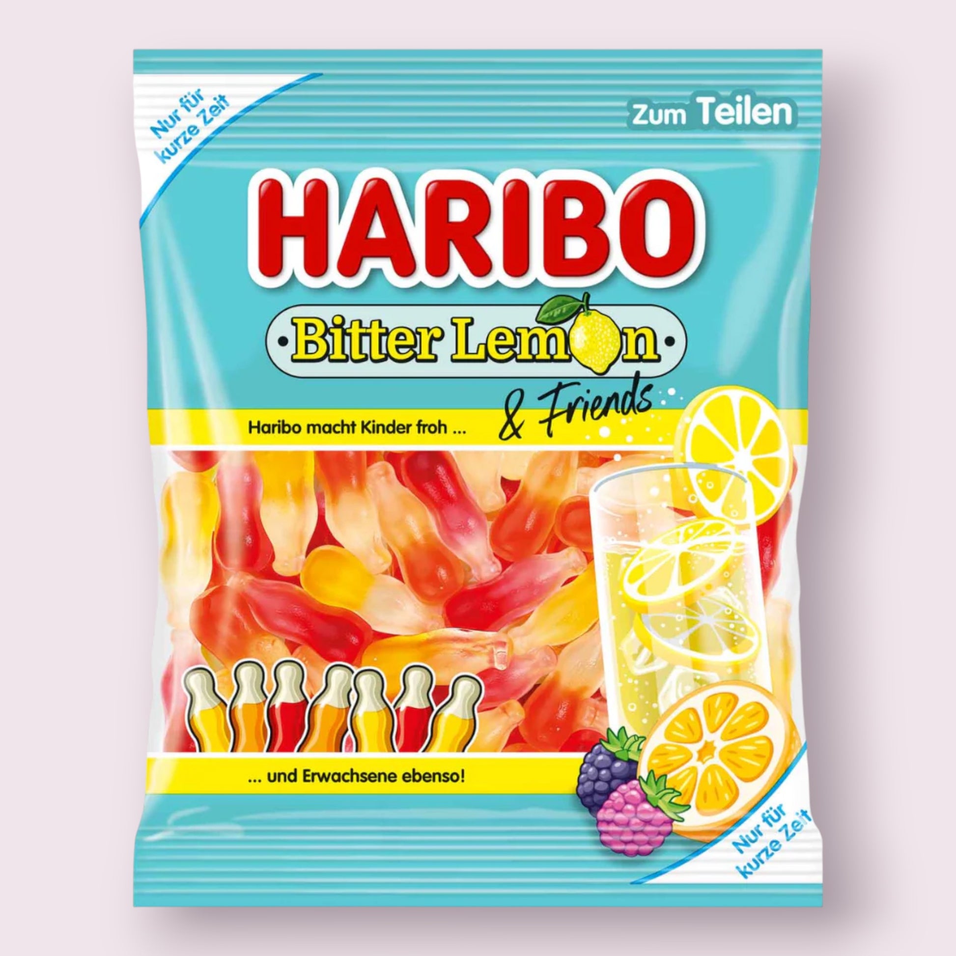 Haribo Bitter Lemon and Friends Bag Pixie Candy Shoppe