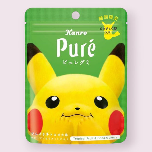 Kanro Pure Pokémon Fruit Gummies Bag  Pixie Candy Shoppe   