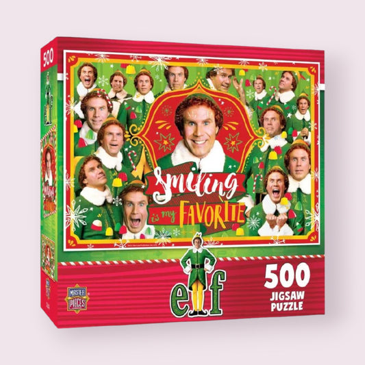ELF ‘Smiling is My Favourite’ Puzzle 500pc  Pixie Candy Shoppe   