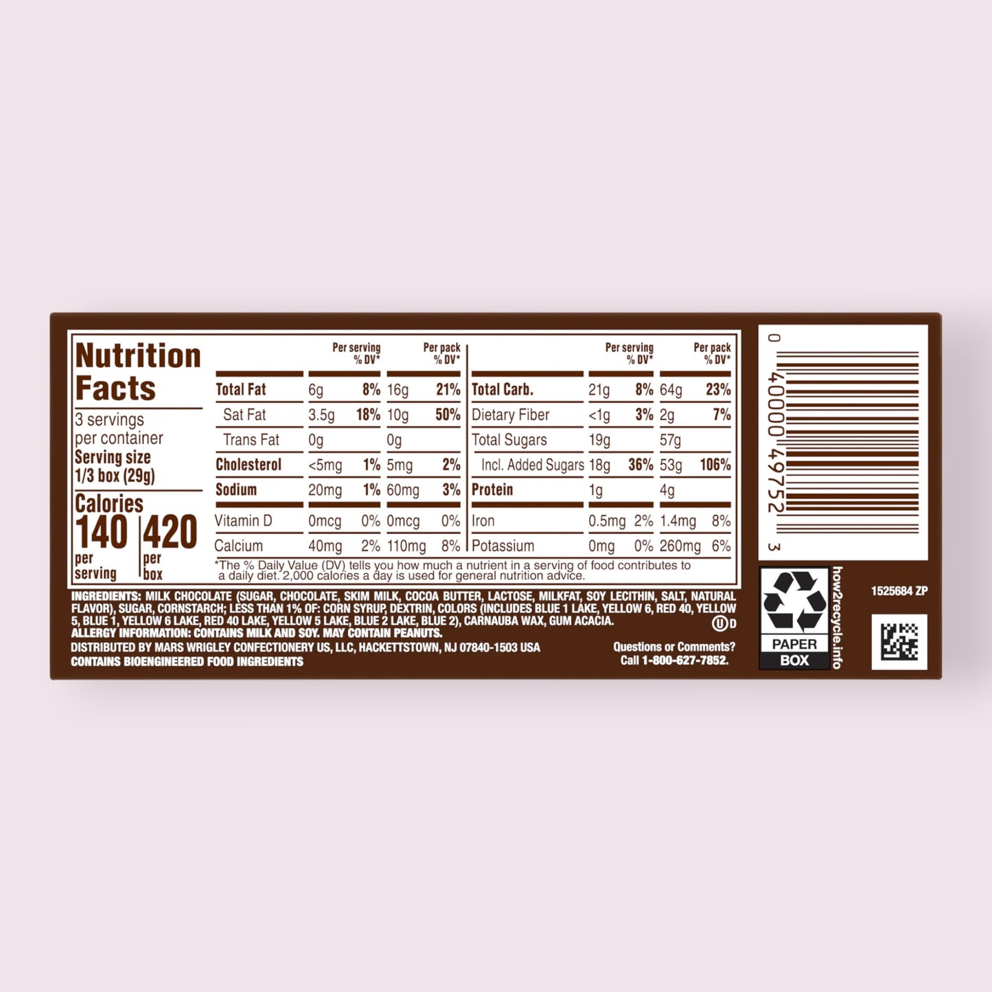 M&M Theatre Boxesi Essentials Pixie Candy Shoppe