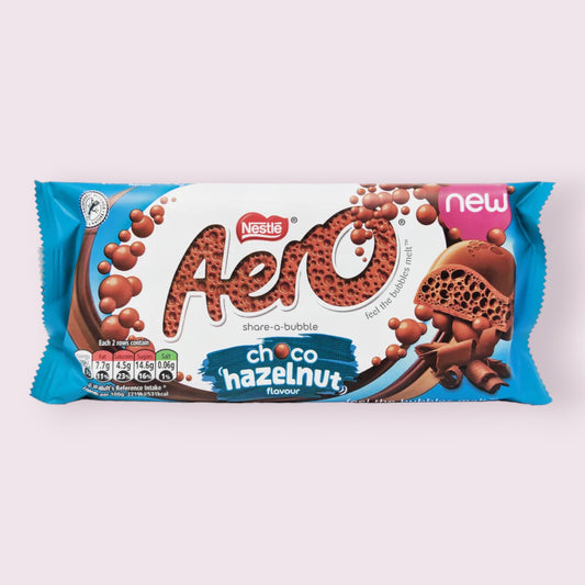 Nestle Aero Choco Hazelnut Bar  Pixie Candy Shoppe   