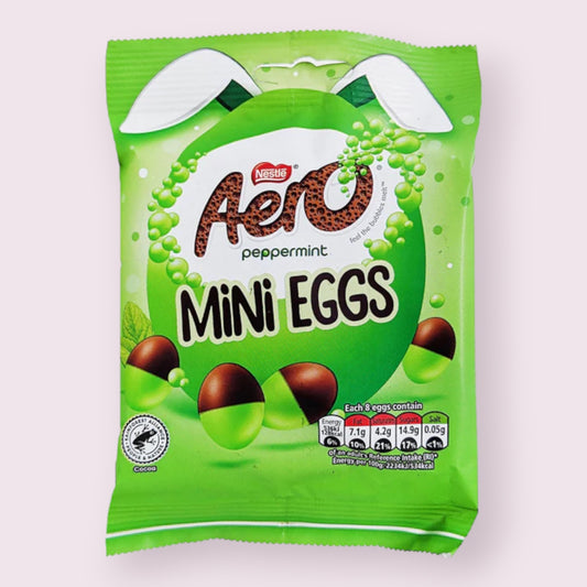 Aero Peppermint Mini Eggs Bag  Pixie Candy Shoppe   
