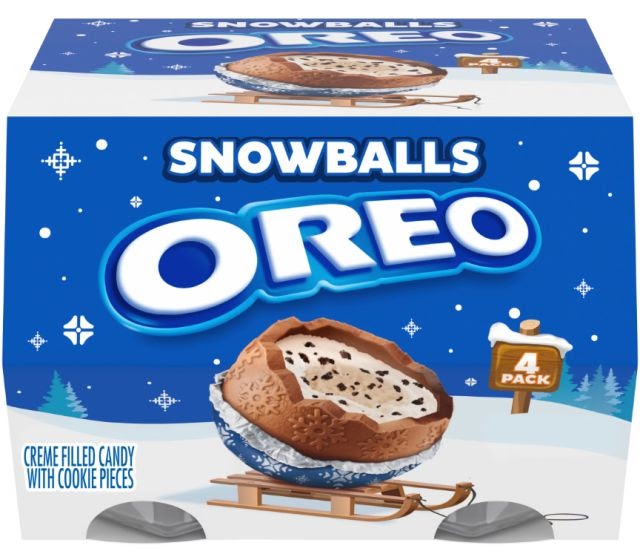 Oreo Snowballs 4pc  Pixie Candy Shoppe   
