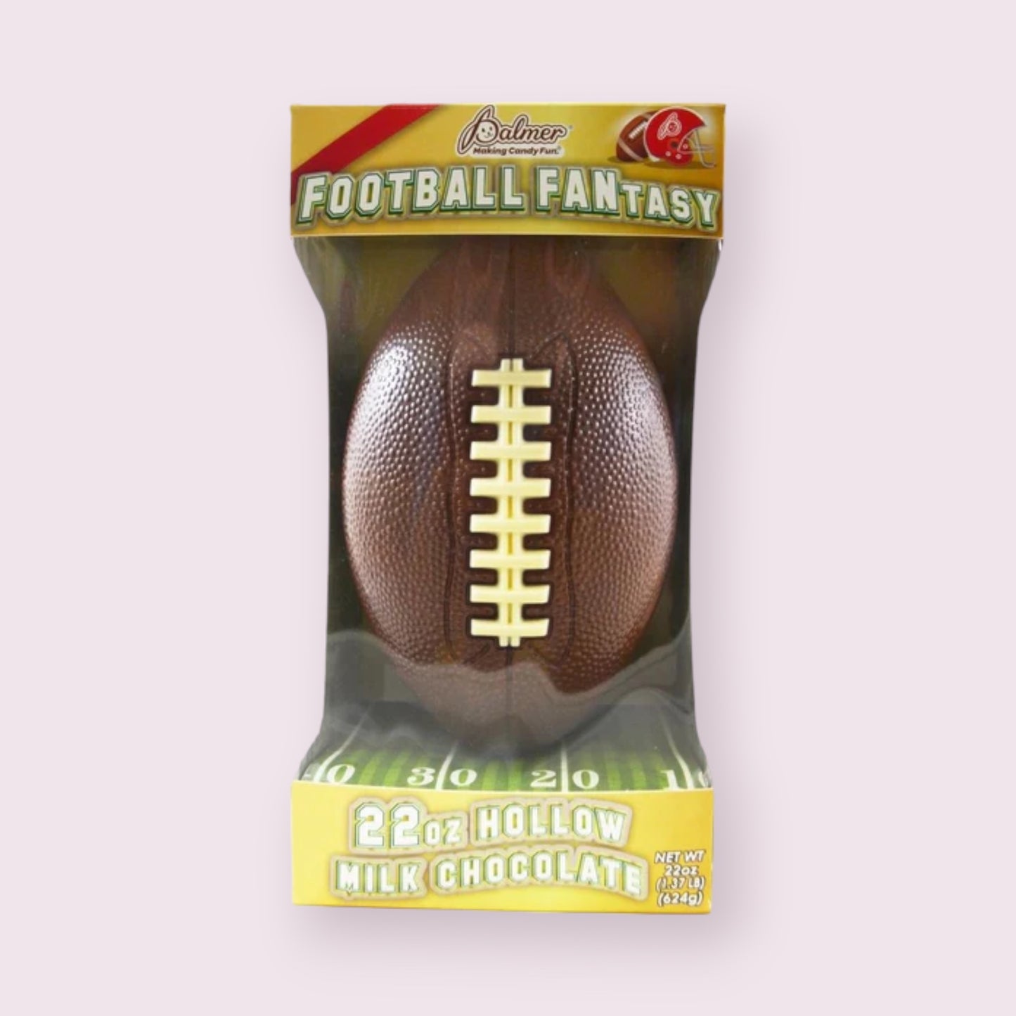 Palmer 22oz Chocolate Football  Pixie Candy Shoppe   