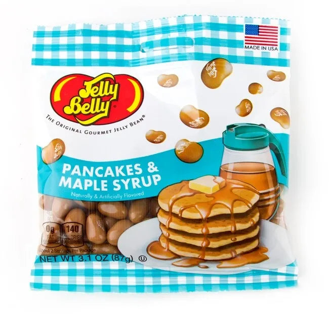 Jelly Belly Pancakes & Maple Syrup Bag  Pixie Candy Shoppe   