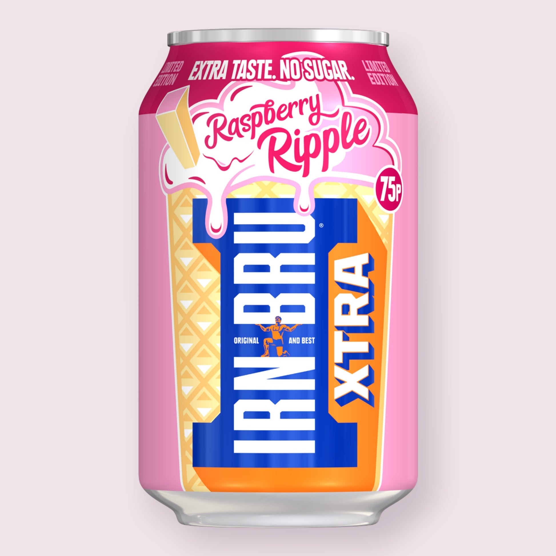 IRN BRU Xtra Raspberry Ripple Can  Pixie Candy Shoppe   