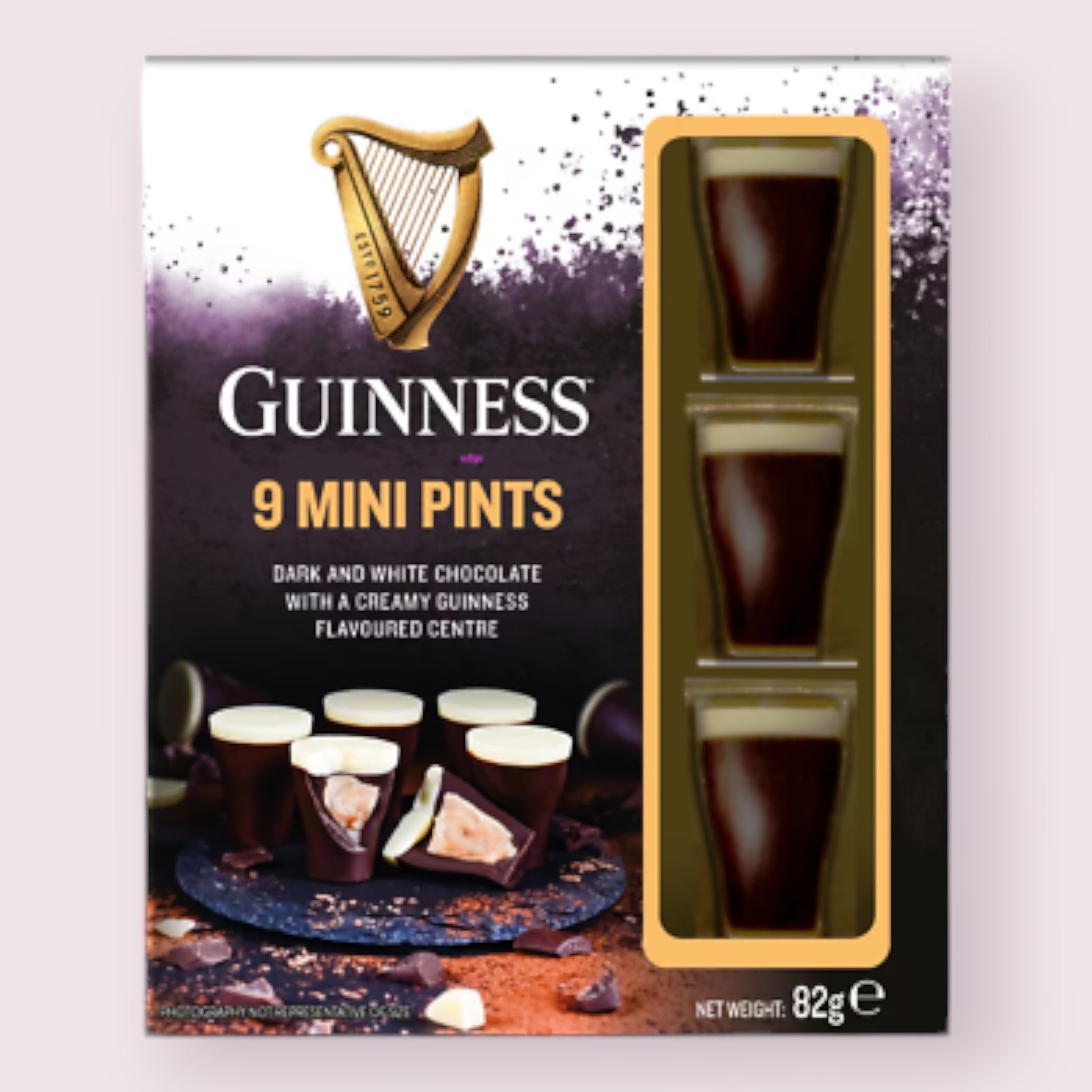 Guinness 9 Mini Pints Chocolate Set  Pixie Candy Shoppe   