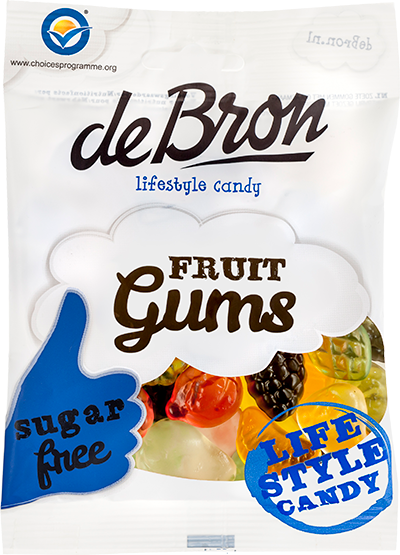 Debron Sugar Free Fruit Gums Bag  Pixie Candy Shoppe   