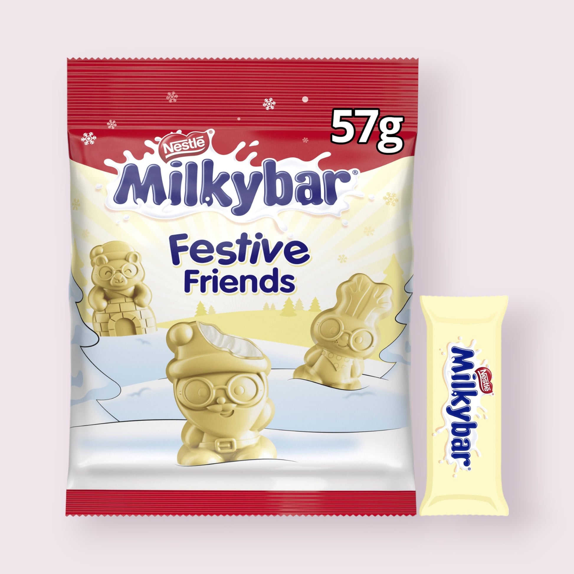 Nestle Milkybar Festive Friends Bag Chocolate Pixie Candy Shoppe   