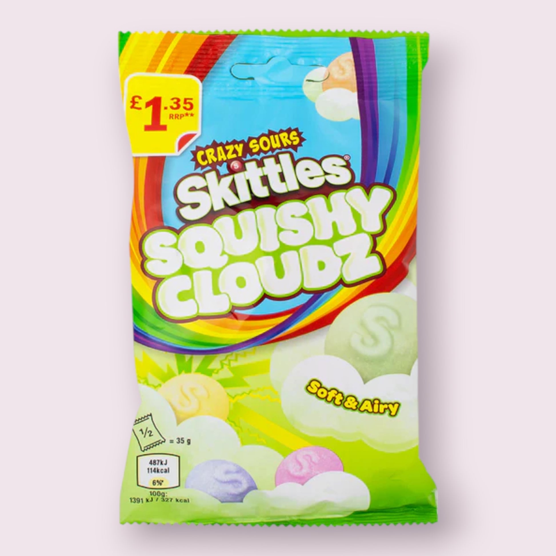 Skittles Squishy Cloudz Sours Pixie Candy Shoppe