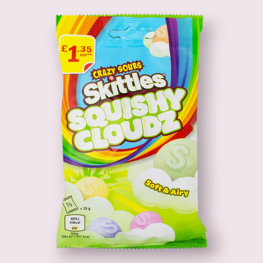 Skittles Squishy Cloudz Sours Pixie Candy Shoppe