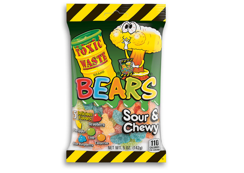 Toxic Waste Bears Bag  Pixie Candy Shoppe   