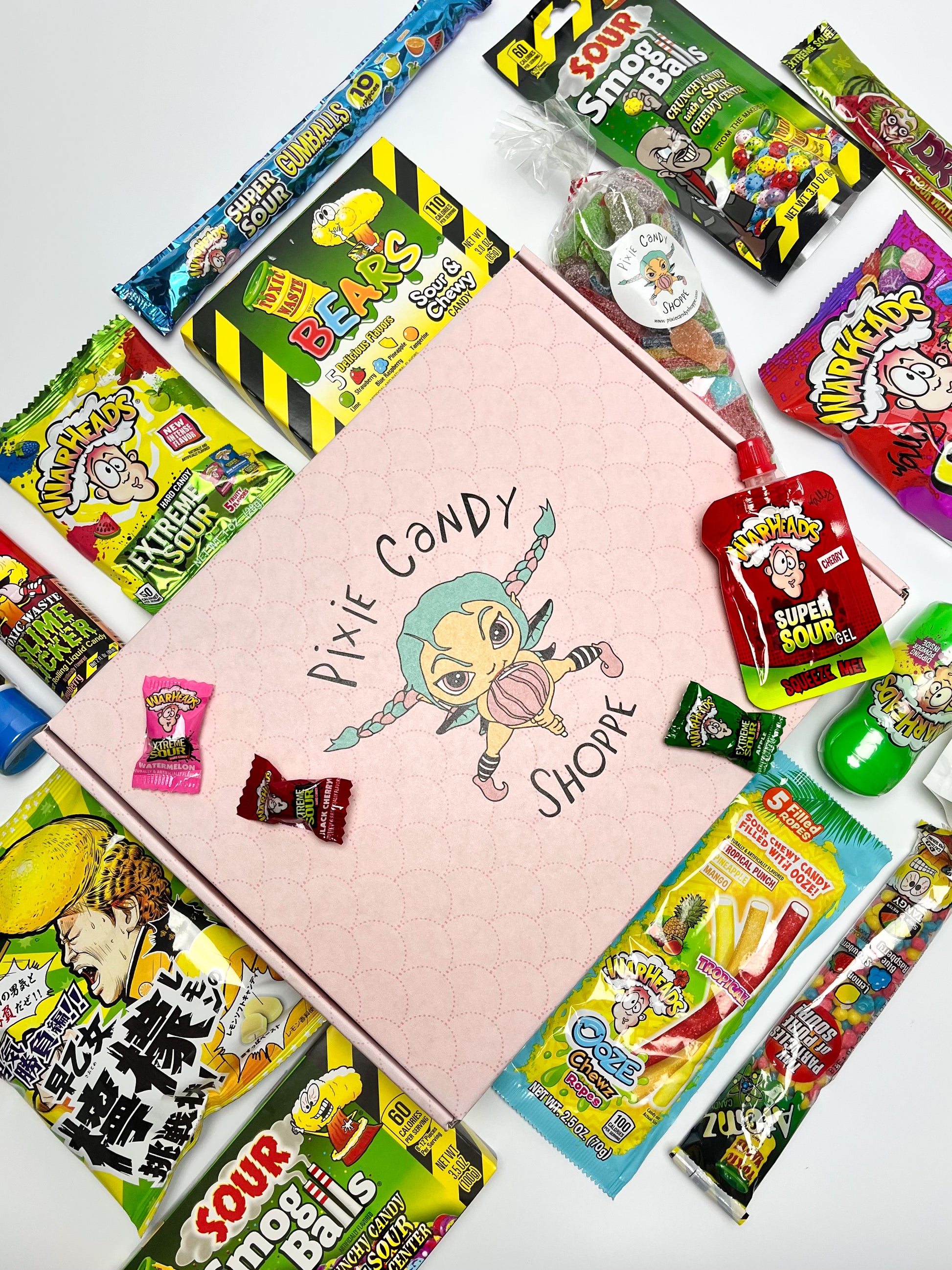 Super Sour Candy Mystery Box Magical Mystery Box Pixie Candy Shoppe   
